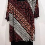 Covington double layer multi pattern dress size small Photo 0