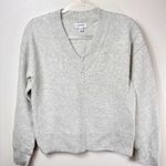 Evereve  Soft Knit V-Neck Long Sleeve Sweater Size XS Photo 0