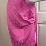 Meshki  pink halter maxi dress with slit Size Small. #339 Photo 4