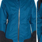 Nau Women’s Sz XS Blue Full Zip Jacket Waterproof Sealed Coat Photo 0