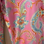 Ralph Lauren Black Label pink paisley pants size 8 Photo 3