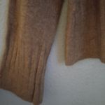 Madewell  M Camel Crew Neck Crop Long Sleeved Pullover Sweater Photo 4