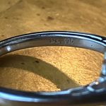 Natural Orange Garnet Chrome Diopside Sterling Silver Cocktail Ring Size 6 Photo 2