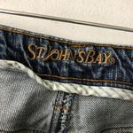 st. john's bay  Womens Jeans Straight Leg Medium Wash Stretch 10 Photo 2
