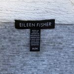 Eileen Fisher Textured Jacquard Knit Tencel Snap Blazer Photo 6