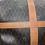 Christian Dior Black Brown Monogram Trotter Honeycomb Boston Duffle Bag With Loc Photo 8