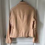 wilson's leather Genuine Leather!  Cream/Tan Blazer Photo 5