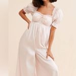 SELKIE Seashell Wide Leg Jumpsuit 3X Pink Photo 1