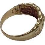 Atasay Kuyumculuk AK 14K Yellow Gold Smooth Byzantine Sz 10 Band State Ring Photo 4