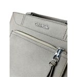 Calvin Klein  genuine saffiano leather tote, color smoke gray Photo 2