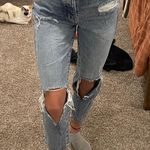 PacSun Blue Ripped Mom Jeans Photo 0