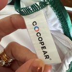 Cocopear Women’s 2XL Tropical Off Shoulder One Piece Swimsuit Skirted Bathing Suit Green Size XXL Photo 9