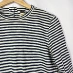 Free People  We the Free Mod Black & White Stripe 3/4 Long Sleeve Top XS Photo 4