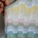 Vintage Mary Jane Marcasiano Studio Pastel Tank Top Shirt Small Photo 2