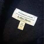 & Other Stories & OTHER STORIES Balloon Sleeve Wool Alpaca Cardigan Sweater Oversized Navy sz S Photo 4