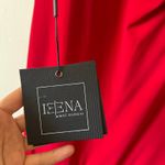 Mac Duggal  Sheer Mesh Panel Sheer Detail Column Gown size 12 red UB Photo 5