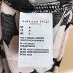 American Eagle  Women’s Boho Floral Print Smocked Puff Sleeve Pleated Mini Dress Photo 7