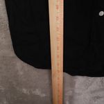 Quince Muslin Button Up Shirt Women's XS Black Long Sleeved Cotton Soft Photo 5