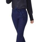 NYDJ Marilyn Straight Leg Tie Belt High Rise Lift Tuck Technology Womens Size 10 Photo 0