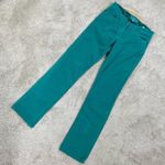 Etro Milano Women’s Wide Leg Pants Mid Rise Velvet Green Retro 90s Size 27 Photo 1