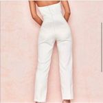 House Of CB  white jumpsuit Photo 1