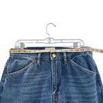 Frame  Le Baggy Palazzo Jeans Altered Raw Hem Size 26 Wide Leg Flare Medium Wash Photo 12