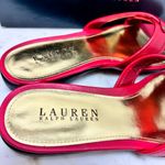 Lauren Ralph Lauren Red Sandals Size 9.5‎ Photo 11