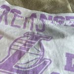 Women’s Oversized Lakers Tshirt Purple Size M Photo 4