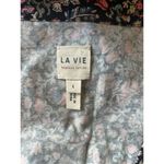 Rebecca Taylor La Vie  Black and Pink Floral Jumpsuit Photo 5