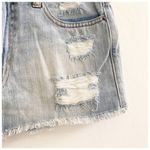 BDG High Rise Dree Cheeky Distressed Jean Shorts Photo 5