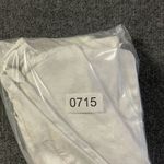 ZARA  Jeans Womens 4 White Denim Light Wash 5 Pockets Frayed Hem Wide Leg Comfort Photo 8