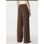 Brand New OGL Women's Size Small Brown Wide Leg High Waisted Pants Trousers Photo 2