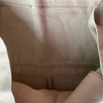 Lafayette 148 Linen Blazer Size 10 Cream Single Breasted Lightweight Coastal Photo 3