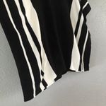 Calvin Klein NEW Black/White Poncho Sweater Shawl - Small/Medium - Retail $109 Photo 4