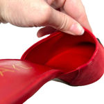 Raye  Phoebe Mule in Red Colorblock Heels‎ Size 7.5 Photo 5