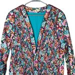 Handmade Quilted Floral Print Women’s Jacket Pink Size undefined Photo 1