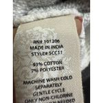 Soft Surroundings Sweater Womens 2XL Light Gray Cowl Neck Drawstring Pullover Photo 6