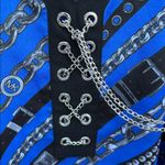 EUC Michael Kors Belt / Chain / Logo Chain Tie Scarf Top Size Large / XL Photo 5
