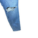 frame denim Le High Waist Ankle Skinny Jeans In Wine Ridge Rips Size 29 Photo 4