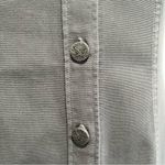 ZADIG & VOLTAIRE Women's Denim Button Down Dress Khaki Green Size 38 Medium Photo 6