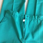 Vintage Southern Lady Teal/Turquoise/Green High Rise Pleated Pants Photo 9