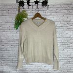 Cartolina Nantucket Abel Oat Cotton Cashmere Sweater Tan Size M Photo 2