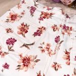 American Eagle  White Floral Mom Shorts Photo 7