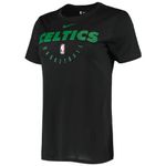 Nike Women's Black Boston Celtics Team Practice Performance T-Shirt XL Photo 9