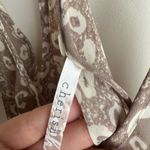 Cherish  Tan and Cream Cheetah Patterned Tank Top Size Small Photo 1