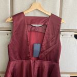 ZARA  open back satin peplum Photo 3