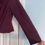 7th Avenue New York And Company Maroon Blazer Size 10 Red Photo 3