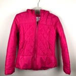 Xhilaration Pink Quilted Puffer Jacket Small Puffy Photo 0