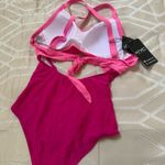 KYC Women's One Piece Swimsuits Tummy Control Cutout High Waisted Bathing Suit Wrap Tie 1 Piece Swimsuit Photo 5