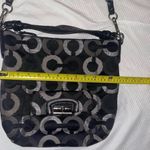 Coach Vintage Y2K  bag purse grey silver black crossbody Photo 6